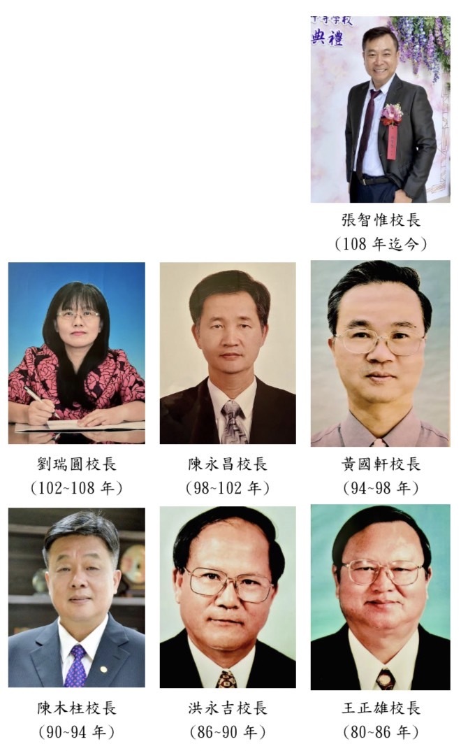 改制後歷任校長