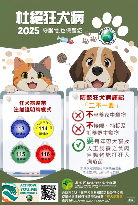 杜絕狂犬病—守護牠.也保護您
