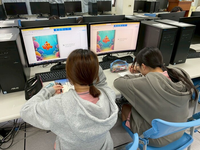 學生上課中