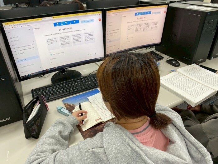 學生上課中