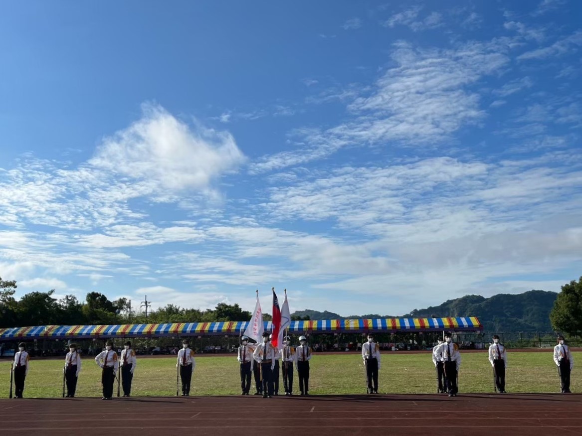 70週年校慶運動會儀隊進場